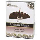 Aromatika Vedic конусные благовония African Musk Африканский Муск масала