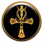 73_накл Египетский крест «Анх» талисман-наклейка