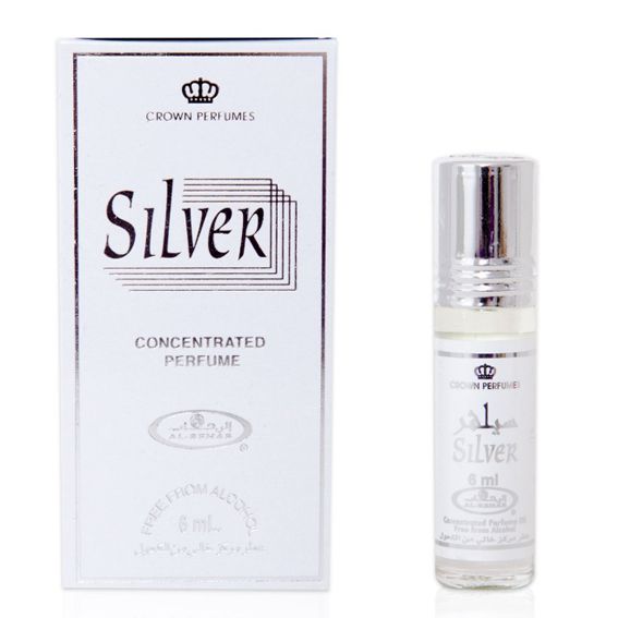 G11-0010 Арабское парфюмерное масло Серебро (Silver), 6 мл
